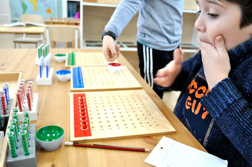 Material division Montessori