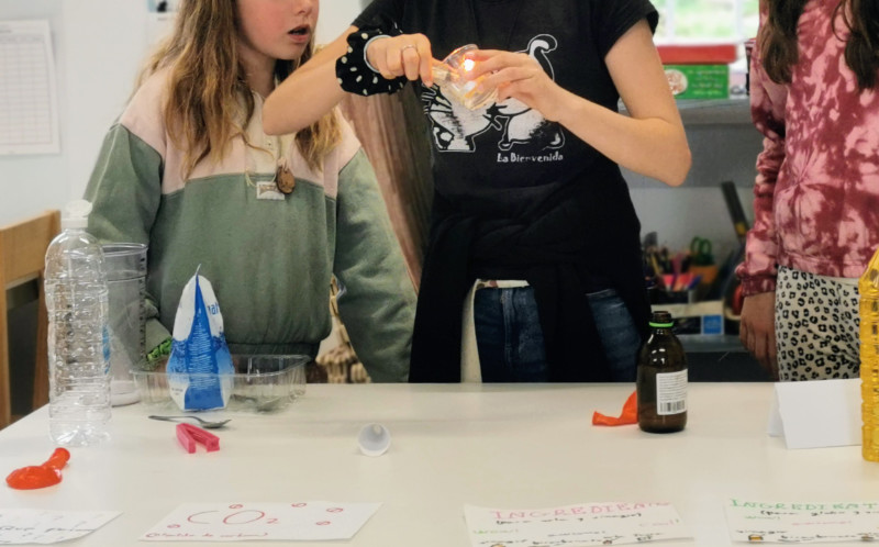 Trabajo en el laboratorio